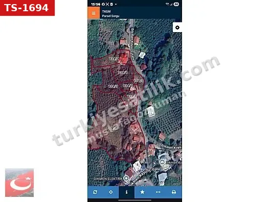 HAZAL EMLAKTAN DİKMEN MAH.1.182 M2 İMARLI SATILIK ARSA